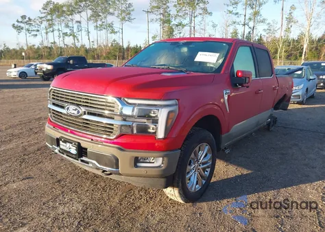 2025 Ford F-150 King Ranch from USA, damaged, VIN 1FTFW6L84SFA23181